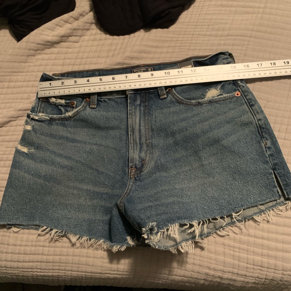 Jean shorts. Abercrombie
